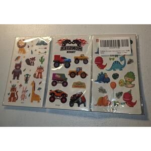 Metker Animal Vehicle Dinosaur Stickers for Kids Cute Encouraging Teachers